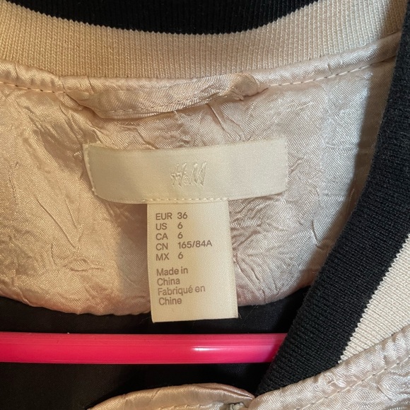 HM Satin bomber jacket - Picture 3 of 3